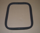 Rubber left and right rear window