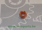 Exhaust nut M10 coppered